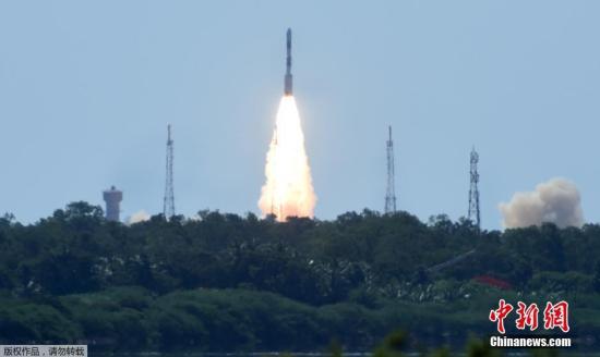資料圖：2016年6月22日，印度空間研究組織(ISRO)成功利用PSLV-C34運(yùn)載火箭將20顆衛(wèi)星送入太空,。