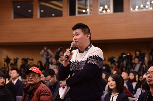 香港陽光早報(bào)記者提問