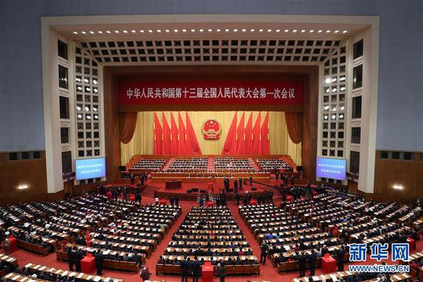 3月11日,，十三屆全國人大一次會議在北京人民大會堂舉行第三次全體會議。 新華社記者 王曄 攝