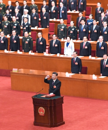 （3）習(xí)近平當(dāng)選國家主席中央軍委主席