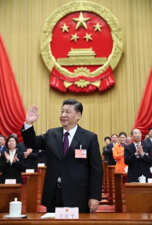 （4）習(xí)近平當(dāng)選國家主席中央軍委主席