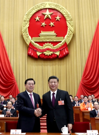 （9）習(xí)近平當(dāng)選國家主席中央軍委主席