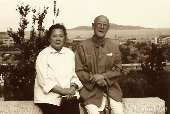張伯駒與夫人潘素