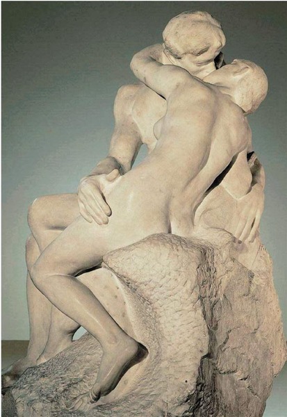 羅丹 吻 雕塑
