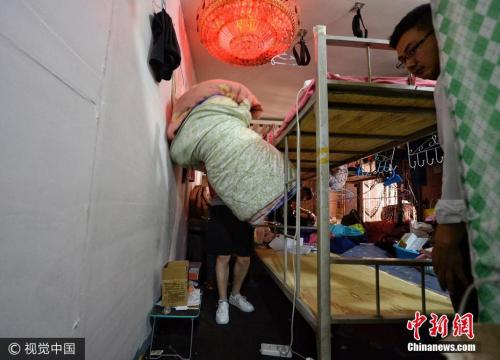 資料圖：北京全面整治拆除群租房,。圖片來源：視覺中國