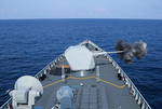 驅(qū)護艦編隊鏖戰(zhàn)海疆,，導彈實射太霸氣