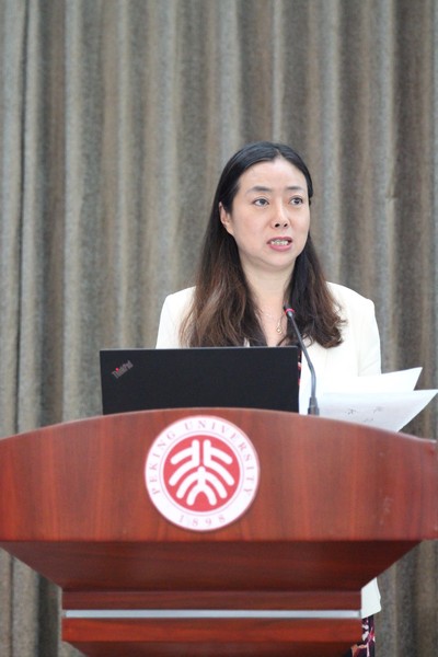 民盟北大委員會李瑋主委介紹 “不忘初心,，口述歷史”活動情況