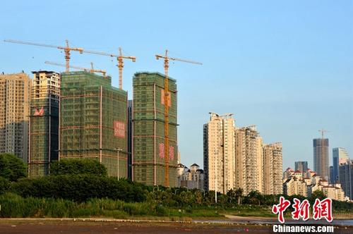 資料圖：正在建設中的房地產(chǎn)樓盤。<a target='_blank' href='http://www.chinanews.com/'>中新社</a>記者 張斌 攝