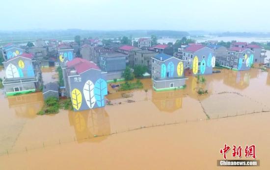 資料圖：江西暴雨,。張偉 攝
