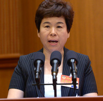 秦博勇常委,、石愛中常委：確保扶貧資金管理使用安全高效