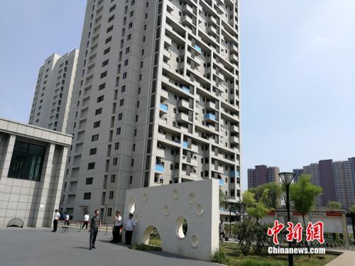 資料圖：北京市燕保?郭公莊家園(北區(qū))的公租房,。<a target='_blank' href='http://www.chinanews.com/' >中新網</a>記者 邱宇 攝