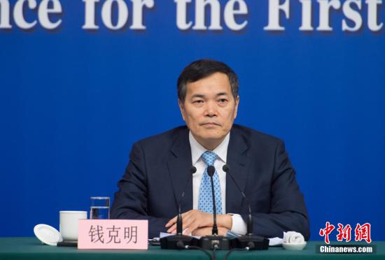 資料圖：商務(wù)部副部長錢克明。<a target='_blank' href='http://www.chinanews.com/'>中新社</a>記者 李卿 攝