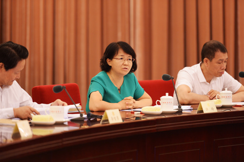許玲委員發(fā)言,。