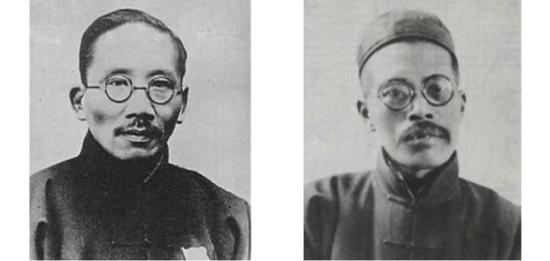 圖片來自網(wǎng)絡(luò)：蔡元培,、王國維，同為將美育引入中國的兩位先驅(qū),。