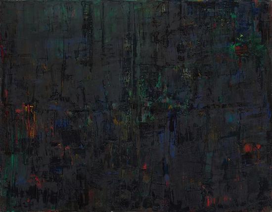 王剛,，痛覺(jué),，140×180cm，布面油彩,，2015
