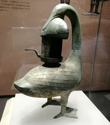 “驚世大發(fā)現(xiàn)——南昌漢代海昏侯國出土成果展”展覽現(xiàn)場