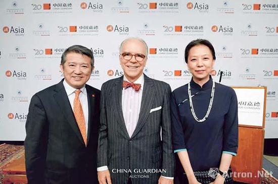 ▲ 陳東升,、梅森和王雁南2013年在紐約重逢