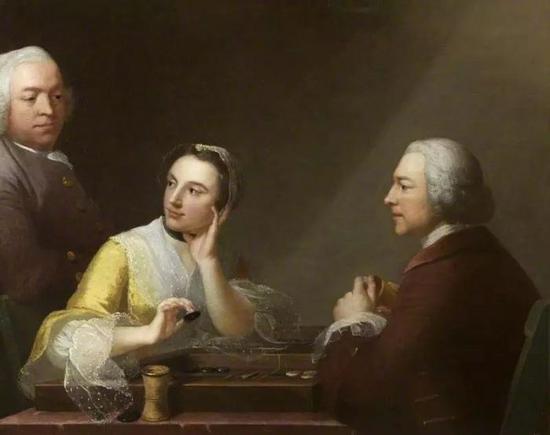 The Backgammon Trio,， 1754 （,？）