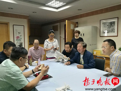 藝術(shù)品交流,、鑒定現(xiàn)場(chǎng)。主辦方供圖