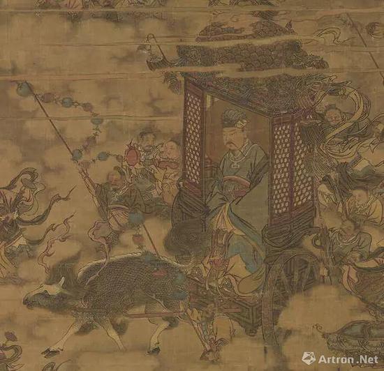 《三官出巡圖》之“水官”