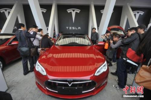 7月，美國車企特斯拉宣布在上海投資設(shè)廠,。(資料圖)<a target='_blank' href='http://www.chinanews.com/'>中新社</a>發(fā) 張亨偉 攝