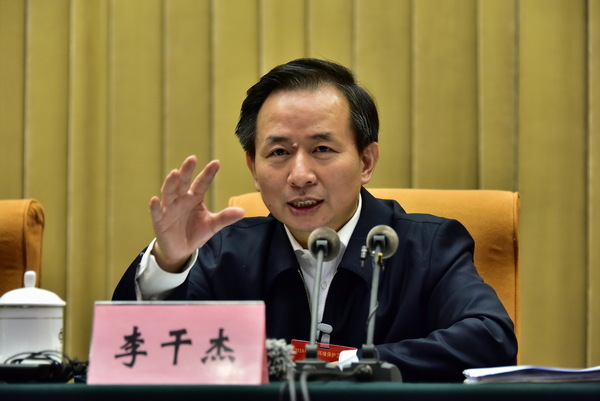 生態(tài)環(huán)境部黨組書記、部長李干杰,。攝影 章軻