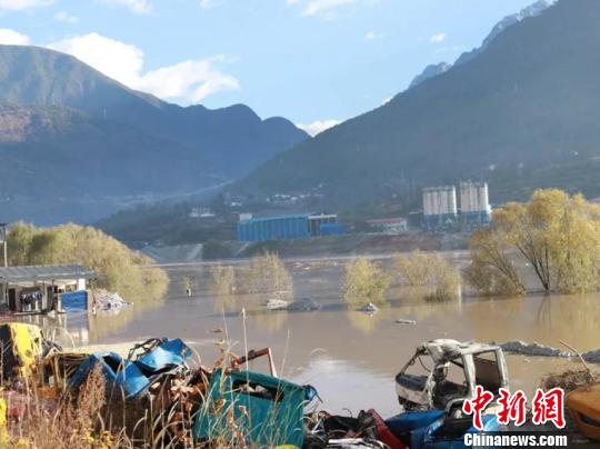 圖為受災(zāi)現(xiàn)場,?！≡颇鲜p災(zāi)委員會辦公室提供 攝