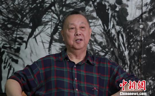著名畫家林墉,?！±盍?攝