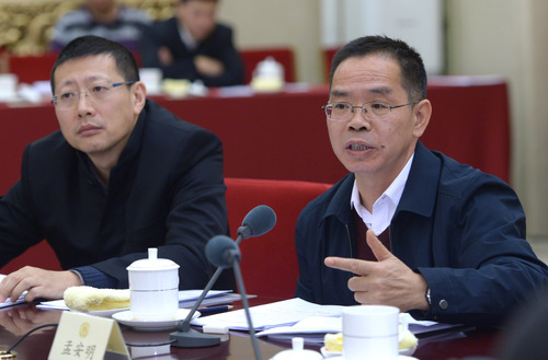 孟安明委員在發(fā)言
