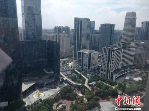 圖為廣州樓房,。唐貴江 攝
