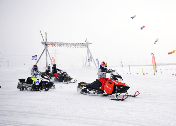 5,、雪地摩托車越野挑戰(zhàn)賽.