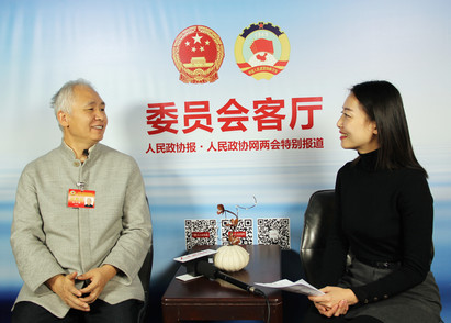 北京市海淀區(qū)政協(xié)委員白十源做客委員會客廳
