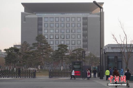 圖為城市副中心行政辦公區(qū)的北京市政府大樓,。<a target='_blank' href='http://www.chinanews.com/'>中新社</a>記者 賈天勇 攝