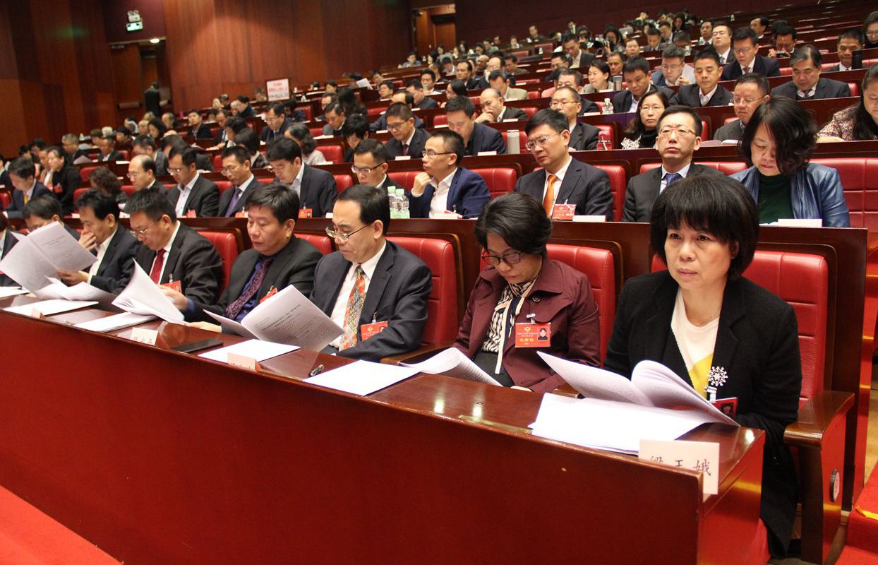廣州市政協(xié)十三屆三次會(huì)議開(kāi)幕現(xiàn)場(chǎng)