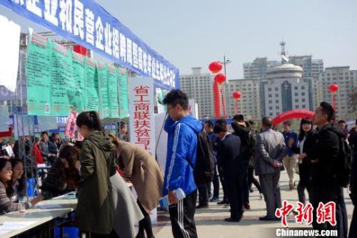 2018年，青海省登記高校畢業(yè)生就業(yè)率89.3???中藏區(qū)六州登記高校畢業(yè)生達(dá)就業(yè)率90???續(xù)保持穩(wěn)中向好的趨勢(shì),?！O睿 攝