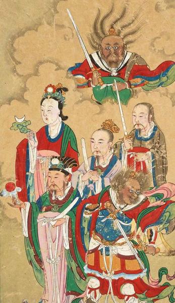 六曜,，明末清初,，紙本