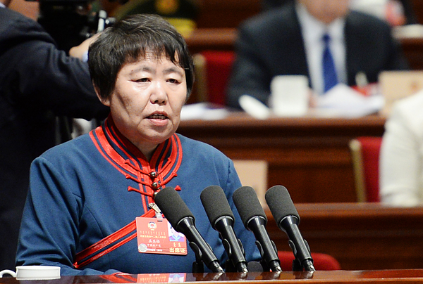 4,、其其格作了政協(xié)內(nèi)蒙古自治區(qū)第十二屆委員會常務(wù)委員會關(guān)于十二屆一次會議以來提案工作情況的報告