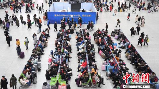 圖為杭州東站,。　張煜歡 攝