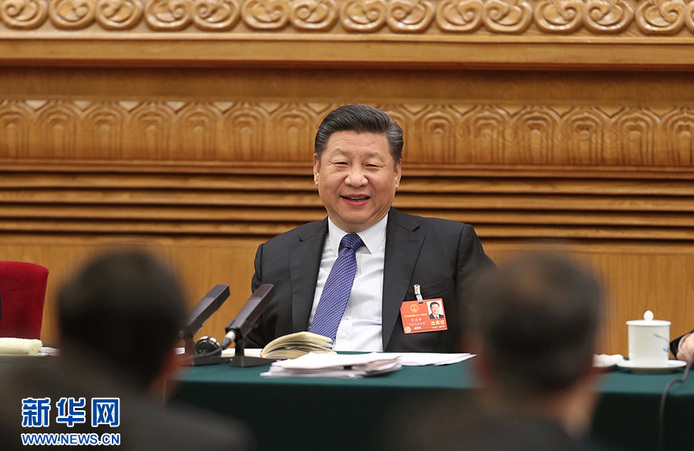  習(xí)近平參加廣東代表團審議