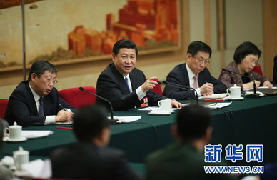 習(xí)近平在參加上海代表團審議時強調(diào) 堅定不移深化改革開放 加大創(chuàng)新驅(qū)動發(fā)展力度