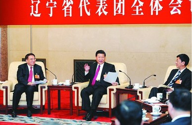 習(xí)近平參加遼寧代表團審議 大力實施振興東北地區(qū)等老工業(yè)基地戰(zhàn)略