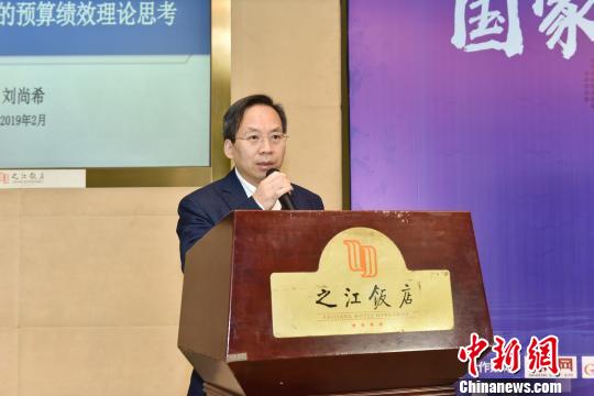 中國財(cái)政科學(xué)研究院院長劉尚希,。　中新經(jīng)緯 供圖 攝