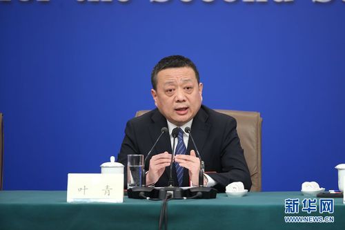 圖為全國政協(xié)常委,、全國工商聯(lián)副主席，北京葉氏企業(yè)集團有限公司董事長葉青,。新華網(wǎng) 中國政府網(wǎng) 劉廈 攝