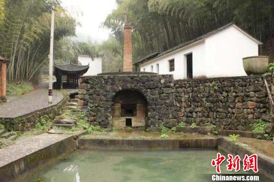 富陽竹紙制造遺址,。　彭曉霞 攝