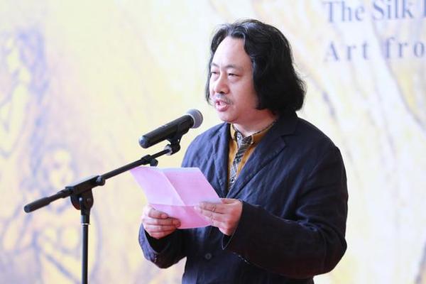 從絲綢之路的歷史中汲取智慧：楊曉陽美術作品暨創(chuàng)作文獻展啟幕天津