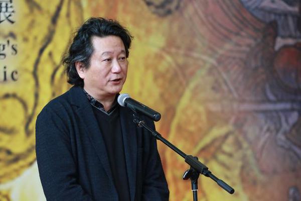 從絲綢之路的歷史中汲取智慧：楊曉陽美術作品暨創(chuàng)作文獻展啟幕天津