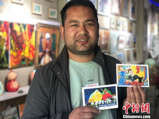 探訪新疆阿瓦提縣農民畫廊