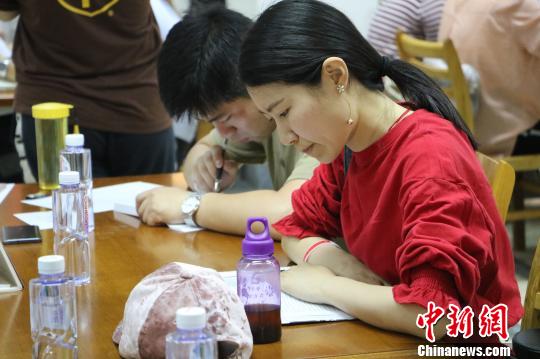 參賽者認真地投入比賽?！≮w強 攝