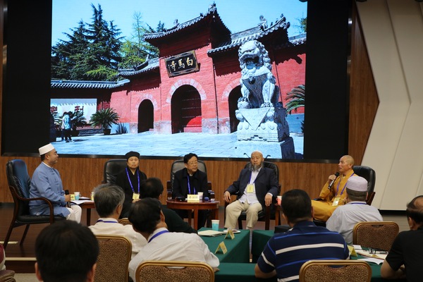 2,、印樂委員通過講白馬寺的故事談佛教中國化