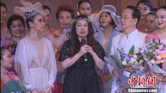 華裔時裝設計師Grace　Chen,。　康玉湛 攝